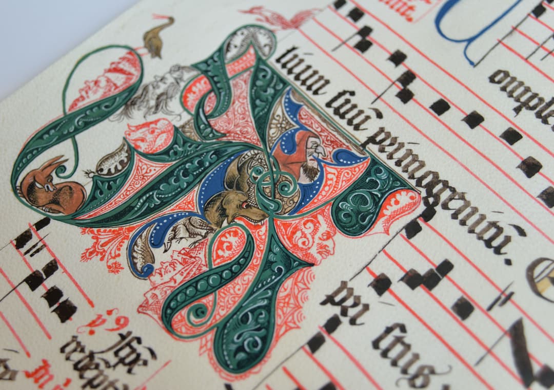 Antyfonarz kolegiaty św. Wincentego w Bernie