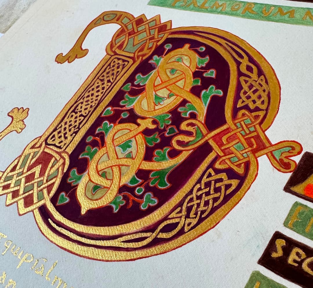 Złoty Psałterz z Sankt Gallen (Psalterium aureum - Psalterium Gallicanum)