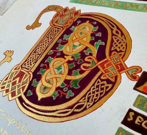 Złoty Psałterz z Sankt Gallen (Psalterium aureum - Psalterium Gallicanum)